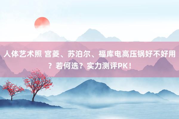 人体艺术照 宫菱、苏泊尔、福库电高压锅好不好用？若何选？实力测评PK！