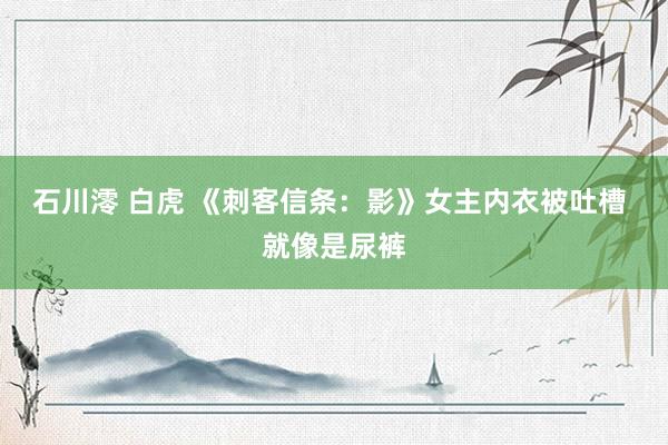 石川澪 白虎 《刺客信条：影》女主内衣被吐槽 就像是尿裤