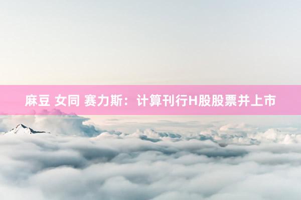 麻豆 女同 赛力斯：计算刊行H股股票并上市