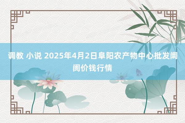 调教 小说 2025年4月2日阜阳农产物中心批发阛阓价钱行情