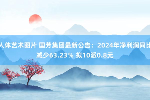 人体艺术图片 国芳集团最新公告：2024年净利润同比减少63.23％ 拟10派0.8元