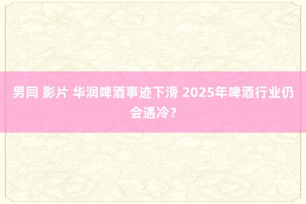 男同 影片 华润啤酒事迹下滑 2025年啤酒行业仍会遇冷？